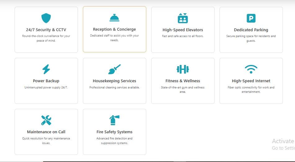 World-Class Amenities at Faletti's Service Apartments