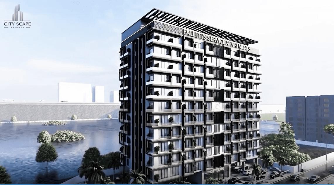 City Scape Faletti's Service Apartment Development Progress